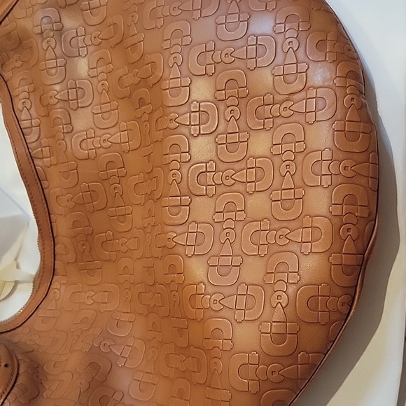 GUCCI ❤️🌟 HORSEBIT EMBOSSED RICH COGNAC  LEATHER ⭐️ - Picture 12 of 12